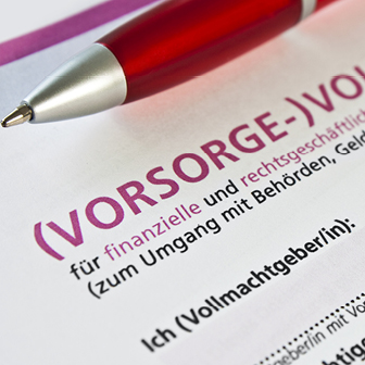 Vorsorgevollmacht